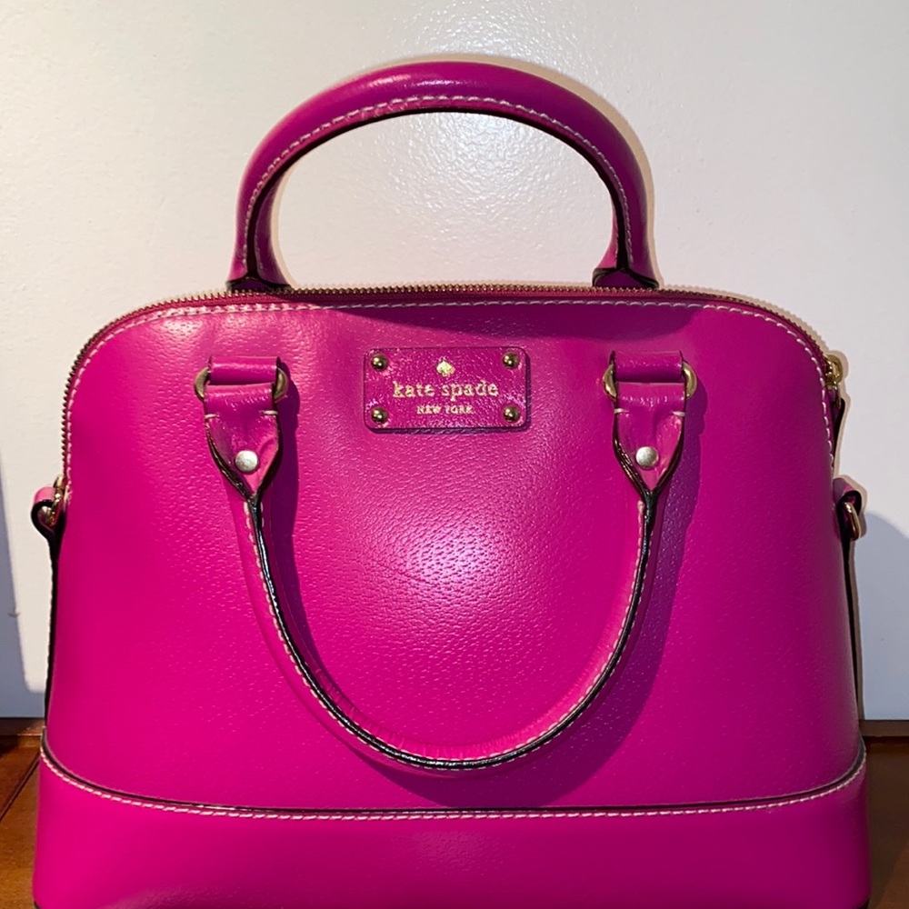 Kate Spade Fuchsia Crossbody  Satchel